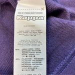 Kappa  Logo Tape Elero Fleece Purple Sweatshirt Size Oversize X-Small NWT 20"x20" Photo 5