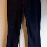 American Eagle  | Basic Dark Wash “Hi-Rise Jegging Crop” Size 10 Regular Photo 0