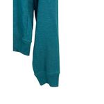 Aeropostale New York 87 Cropped Teal Blue Hooded Pullover Sweatshirt S Photo 4