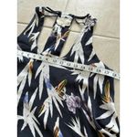 Nicole Miller Nicole Miller Artelier Tank Womens Medium Black Floral Silk Career Event Party Photo 6