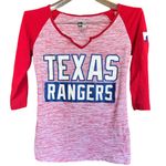 Texas‎ Rangers T Shirt Sz XS Red Photo 0
