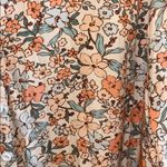 FLORAL BUTTON UP DRESS OR TUNIC TOP
CAN BE WORN WITH A BELT SIZE XL PTP 24” Green Photo 1