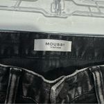 MOUSSY VINTAGE Lenwood Distressed Skinny Ankle Jeans Washed Black Size 25 Photo 6
