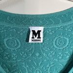 M Missoni Teal Green Knit Scoop Neck Skater Dress EU 42 / US M Above Knee EUC Size undefined Photo 2
