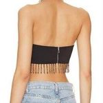 superdown Evie Beaded Top in Black Medium Photo 1