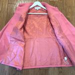 Pendleton 100% merino wool pink peacoat jacket L Photo 9
