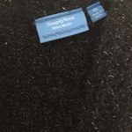 Vera Wang *5/$25 Sale* Simply Vera fuzzy black & gold vest Photo 2