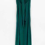 Reformation Filippa Sycamore Green Halter Neck Open Back Maxi Dress Size 0 Photo 62