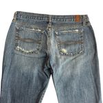 Abercrombie & Fitch Y2K Abercrombie Size 6‎ Erin Vintage 5 Pocket Jeans Low Rise Bootcut Distressed Photo 3