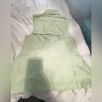 LL Bean Vest Womens‎ Medium Vented Mesh Lined Pockets Fishing Outdoor Hike Green Photo 9