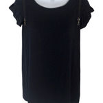 Cynthia Steffe  Navy blue zipper‎ sleeve top Photo 0