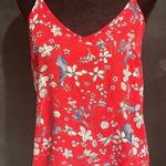 Atmosphere  Red Floral Tank Top Photo 0