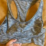 Athleta Sports Bra Medium Gray Photo 2