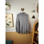 Anthropologie  Gray Paloma Ribbed Knit Relaxed Turtleneck Sweater - Size - Small Photo 5