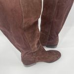 Lucky Brand  Calypso Boots Size 6 Tall Over The Knee Suede Chocolate Brown Suede Photo 9