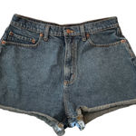 PINK - Victoria's Secret Victoria's Secret Pink High Waisted Jean Shorts Blue Size 30 Photo 0