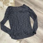 Lululemon Grey Space Dye Long Sleeve Tee Photo 0