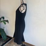 THEIA Sleeveless Beaded Sequin Black Dress Size 6 Photo 7