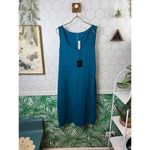 St. John  Collection Studded Wool Blend Dress in Baltic Blue - Size - 12 - NWT Photo 1