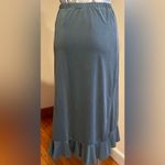 Green Envelope Los Angeles NWTS Green Ruffle Drape Wrap Look Long SideTie SZ S Photo 5