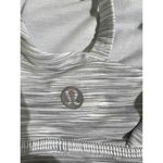 Lululemon  Energy Bra Ombre Melange Space Dye‎ EB White Multi Size 4 EUC No Pads Photo 3