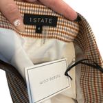 1. State  Orange Pink Mini Pencil Skirt with Slit Photo 4