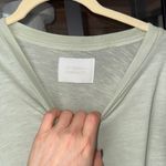 Citizens of Humanity  tee short cap sleeves sage airy crewneck ribbed cotton Photo 1