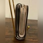 Kate Spade Rare Vintage Leather Medium Compact Bifold Wallet Shimmy Glitter Pink Photo 2