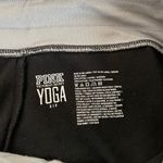 PINK - Victoria's Secret PINK Victoria’s Secret Yoga Black Mid-rise Skinny Cropped Leggings Photo 10