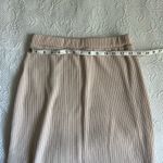 Cream Womens Ribbed Skirt Set Tan Photo 6