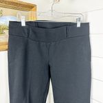 Eileen Fisher  Bootcut Pull On Elastic Waist Ponte Dress Pants Black Size Medium Photo 2