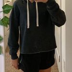 Target Gray Cropped Sweatshirt Hoodie Photo 0
