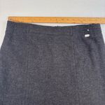 Kurt Geiger Geiger Gray 100% Wool Women's Skirt Size 6 Photo 5