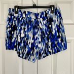 Harlowe $ Graham Harlowe & Graham Blue & Black Shorts Size Small Photo 4