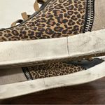 PHILIPPE MODEL Leopard Suede Metallic High Top Size EU 40 Tan Photo 15