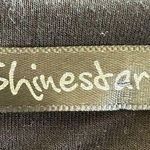 Shinestar Small Black Fitted Tee Shirt Dress Photo 2