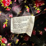 Betsey Johnson Black and White Striped Tote Bag Hot Pink Pom Y2K Travel Classic Photo 2