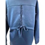 Avia Poly blend Hoodie Corset Lace Up Back Navy Blue/Cove Womens XL Photo 2