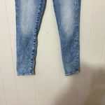 Denim Forum The Lola High Rise Skinny Crop Jeans Size 27 Light Wash Blue Photo 5