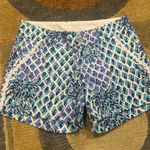 Lilly Pulitzer The Callahan Short 5” Inseam Shorts Resort White Toe Pineapple Photo 0