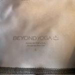 Beyond Yoga Women L Silver Black Tie Dye Foil Shine High Waisted Midi Leggings Photo 7