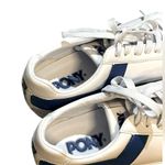 PONY Top Star Low Core Sneakers 38/7 White/Royal Blue EUC White Photo 9