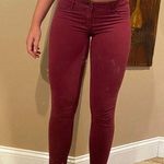 Hollister  Maroon Skinny Jean Photo 0
