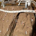 Vintage Brown Duck Hunting Patterned Wrap Skirt 90s fishingcore cottagecore Size M Photo 6