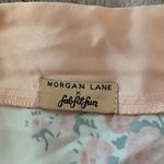 Morgan Lane x FabFitFun Robe Satin Floral Print Long Sleeve Tie Waist White S/M Photo 5