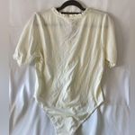 Hayden  By Los Angeles Ivory  Short Sleeve Bodysuit Women's Size 2XL Photo 6