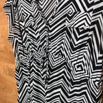 Siren Lily  Maternity XL Black & Silver Peplum Top Photo 4