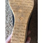 RossOro Classic Black Suede Leather Cork Wedge Mule Sandal Shoes Italy EU 35 Size 5 Photo 12