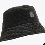 Free People NWT x Parajumpers Quilted Puffer Bucket Hat in Black Photo 2