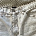 BDG White Denim Shorts Photo 3
